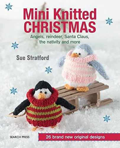 Mini Knitted Christmas by Stratford, Sue Book The Cheap Fast Free Post