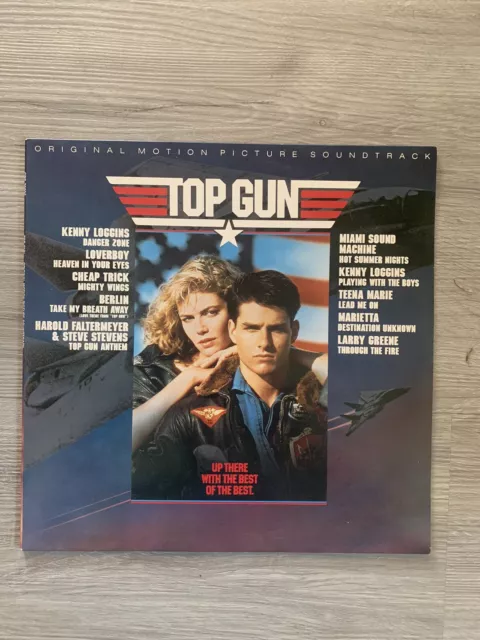 Top Gun - Original Motion Picture Soundtrack LP 1986 CBS 70296