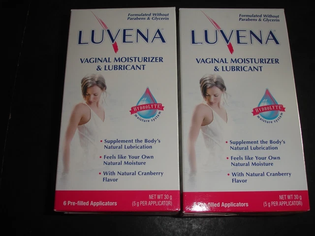 12 Humectante Y Lubricante Vaginal Luvens, Nuevo Sellado Leer Comentarios