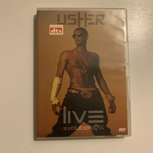 Usher - Live Evolution 8701 (DVD, 2002) All Regions