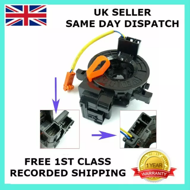 Brand New Squib Clock Spring For Citroen C1 - 14-On 89245-0D020 84307-74020