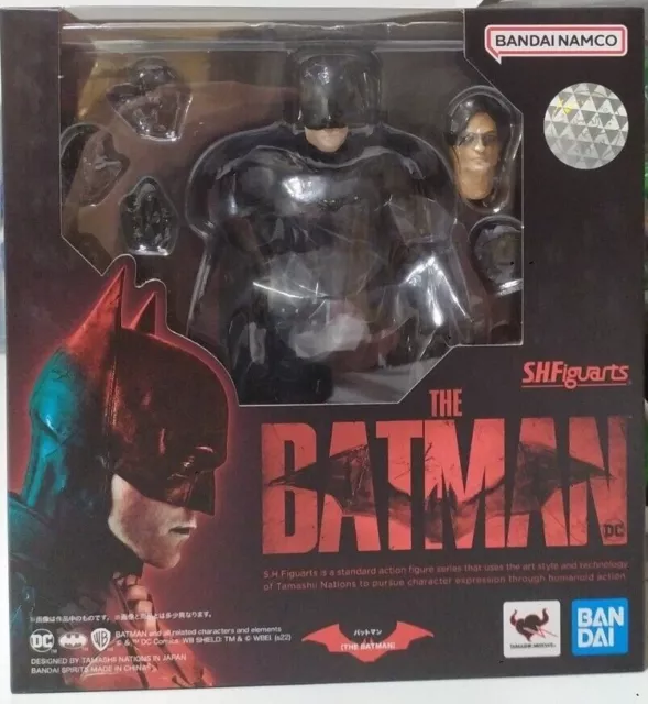 Bandai The Batman S.H. Figuarts Action Figure Batman 15 cm NUOVO