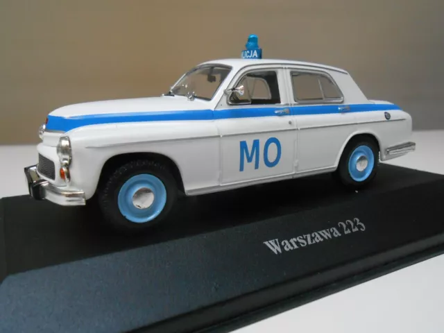 Coche Policia Warszawa Police 1/43 1:43 Model Atlas Car Polonia Polska