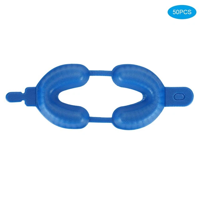 (L)50x/Set Disposable Fluoride Tray Dual Arch Trays Dental Accessory Tools ZOK