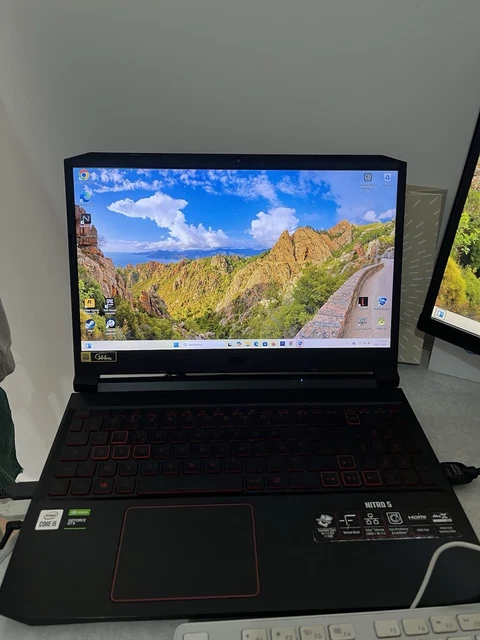 PC Portable Gamer Acer Nitro 5 - 15,6" I5 8e Gen - SSD + HDD - Windows 11 - Occasion