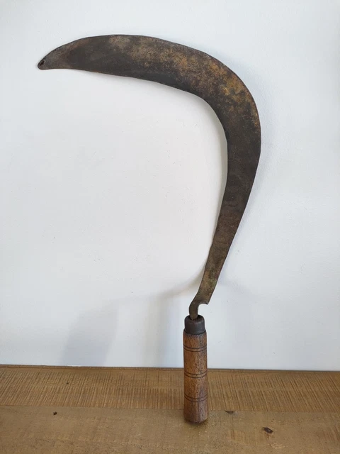 Serpe pour le nettoyage d'arbustes avec de petits troncs, manche long / 1118CM