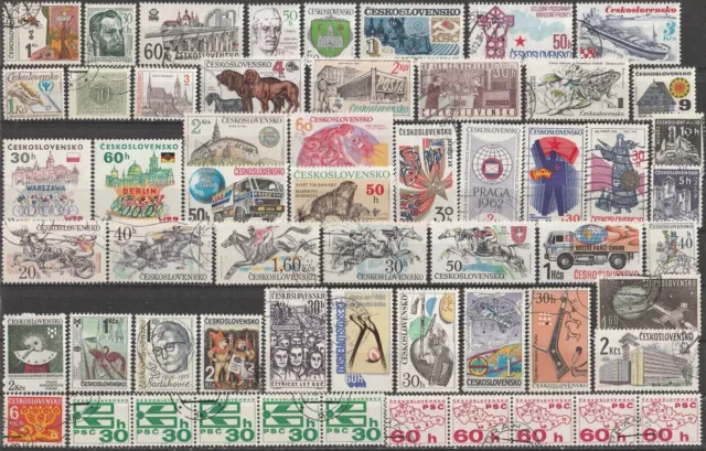 CSSR Lot Marken Czechoslovakia Checoslovaquia Tchécoslovaquie 3635