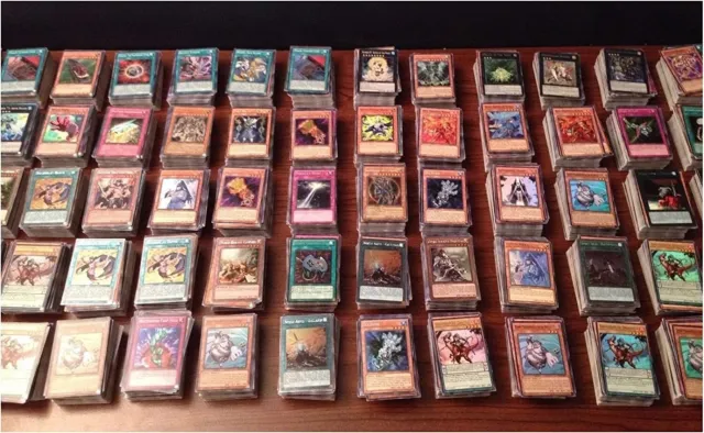 1000 Yugioh Cards Ultimate Lot Yu-Gi-Oh Collection - 50 Holo Foils & Rares!