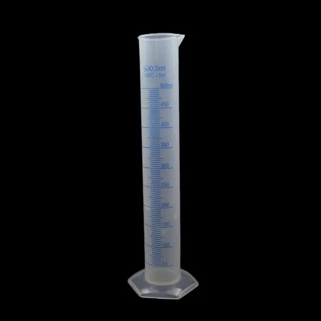 10-250mL Measuring Cylinder Laboratory Test Graduated Liquid Trial Tube Jar Tool