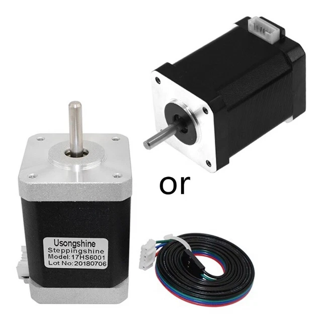 NEMA 17 STEPPER Motor Bipolar Step Motor for 3D Printer Machine ...