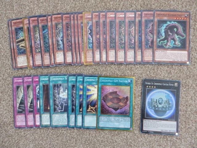 Yugioh Chronomaly Deck FOR SALE! - PicClick UK