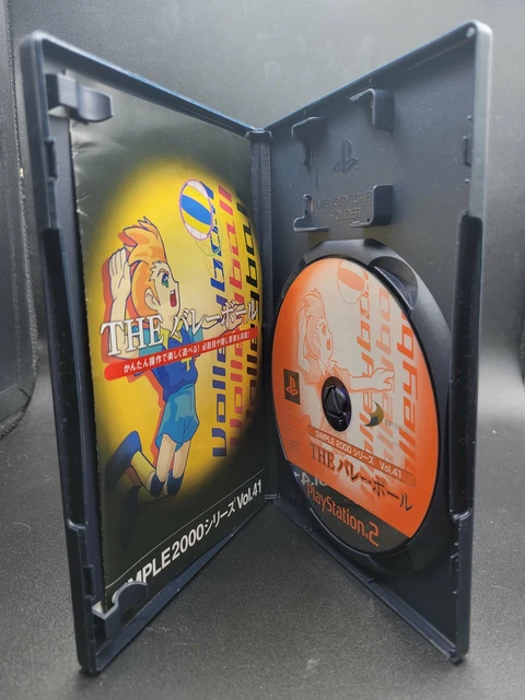 SIMPLE 2000 SERIES Vol 41 The Volleyball Playstation 2 PS2 Japonais EUR simple-2000-series-vol-41-the-volleyball-playstation-2-ps2-japonais-eur