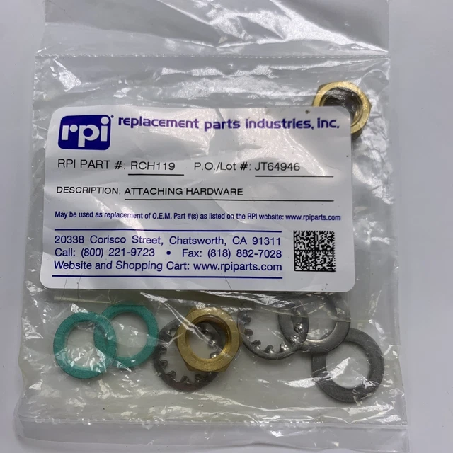 Midmark® - Ritter M7 M9 M11 Heater Mounting Hardware Rch119 Oem#002-1350-00