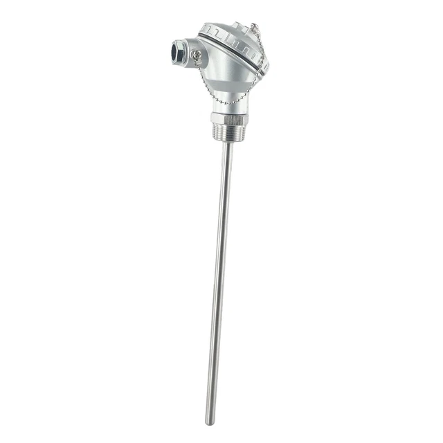 Temperature Sensor Prode Threaded ENHANCED PERFORMANCE RTD PT100 Temperature Sensor Probe 34 NPT Thread ...