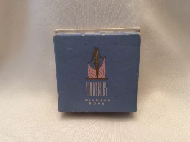 Vintage 1940’s Woodbury Art Deco Face Powder Box