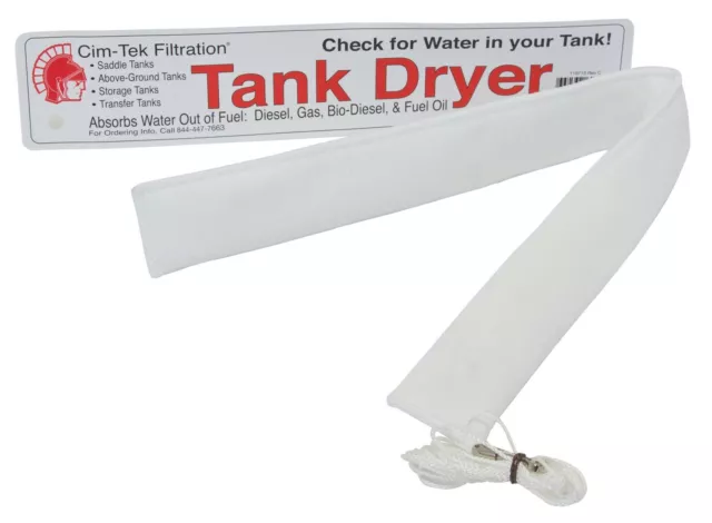 Pack of 2. Oil Tank Dryer Water Remover.  Petrol Diesel Bio-Diesel & Fuel Oil.