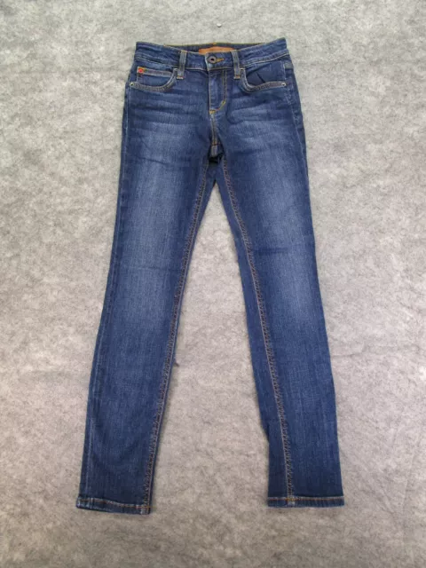 Joes Jeans Womens 24 icon Crop Skinny blue japanese denim stretch cotton blend