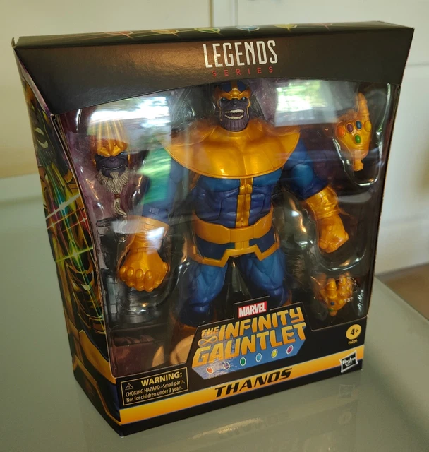 HASBRO MARVEL LEGENDS Series The Infinity Gauntlet Thanos Action Figure ...