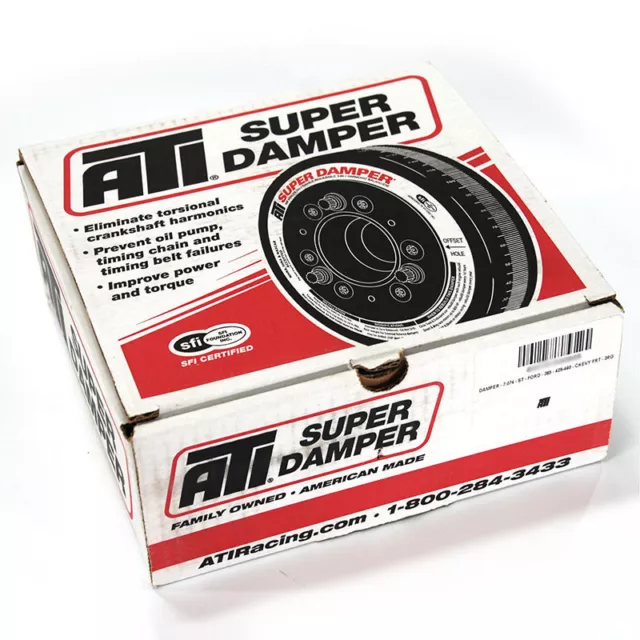ATI Harmonic Balancer 917777; Super Damper 7.074" Int Bal for Chevy LS1 Dry Sump