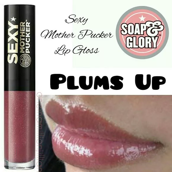 Soap & Glory Sexy Mother Pucker Lip Plumping Gloss Lip Plumper Plumsup 4ml Mini