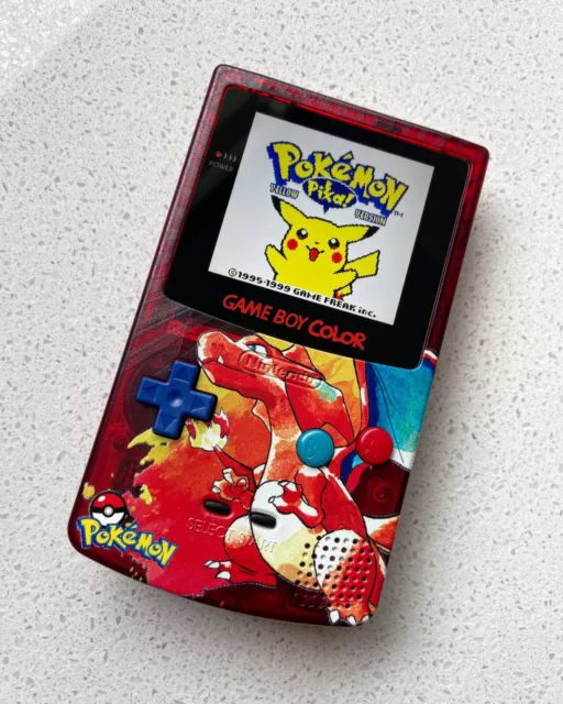 Pokemon Red Charizard Pokémon Game Boy Package & Manual GB Japan