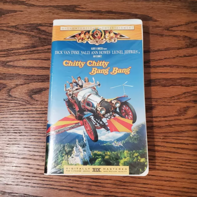 Chitty Chitty Bang Bang, 1968 (VHS, 1998) Brand New Sealed, Dick Van Dyke