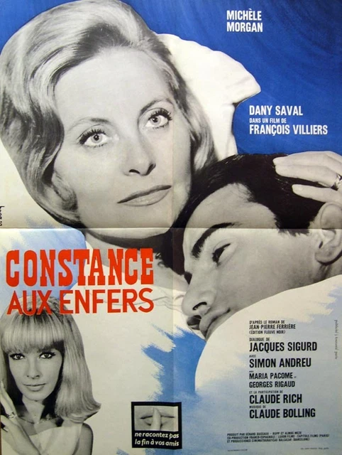 CONSTANCE AUX ENFERS - M.Morgan - AFFICHE 60x80 / 24x32 FRENCH POSTER ...