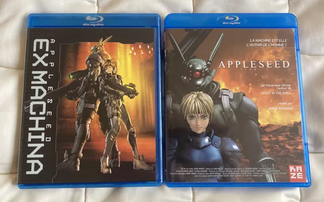 Lot Blu-ray Anime Films Appleseed + Appleseed Ex Machina VOST VF