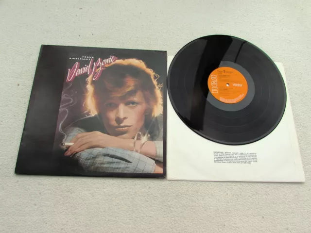 David Bowie Lp Young Americans Uk Rca Orange Ex Vinyl