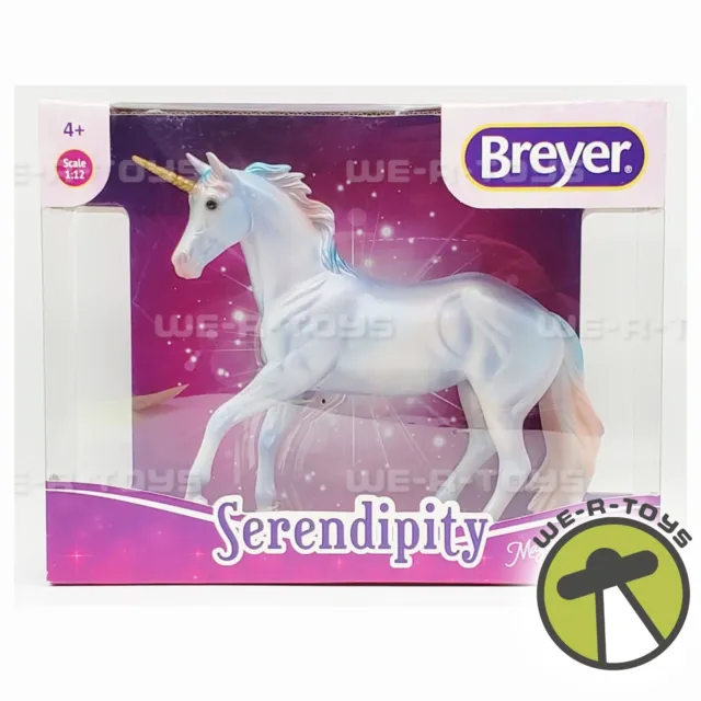 Breyer Magico Unicorno Serendipity 1:12 Scala Figurina #97267 Disegna