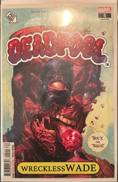 Deadpool #5 Garbage Pail Kids Recalled Cover NMish- Ships in Gemini Mailer