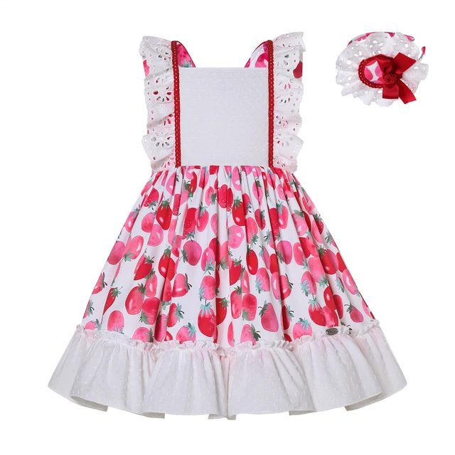 Pettigirl Princess Girls Dresses Spanish Clothes 2 3 4 5 6 7-8 9-10 11-12 Years
