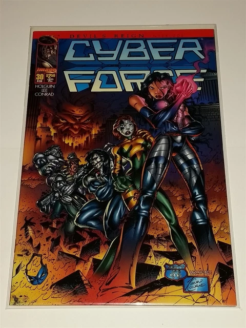 Cyberforce #30 Devil's Reign Image Comics February 1997 Nm+ (9.6 Or Better)