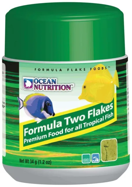 Alimentos para peces Ocean Nutrition Formula Two Flakes 1,2 oz