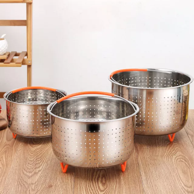 STAINLESS STEEL STEAMER Basket Instant Pot Accessories for 3/6/8 Qt Instant  GS $13.86 - PicClick AU