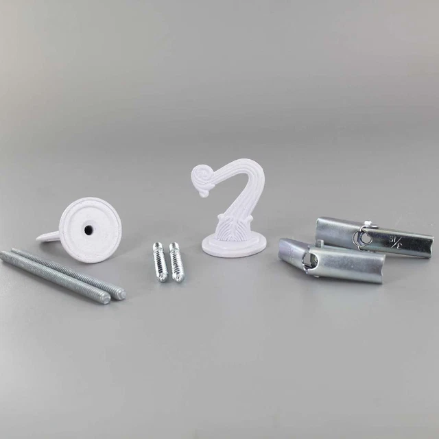 Hanging Swag Ceiling Lamp ~ 2 Pair ~ HOOK KIT ~ { Choose Your Color } #YB81-84