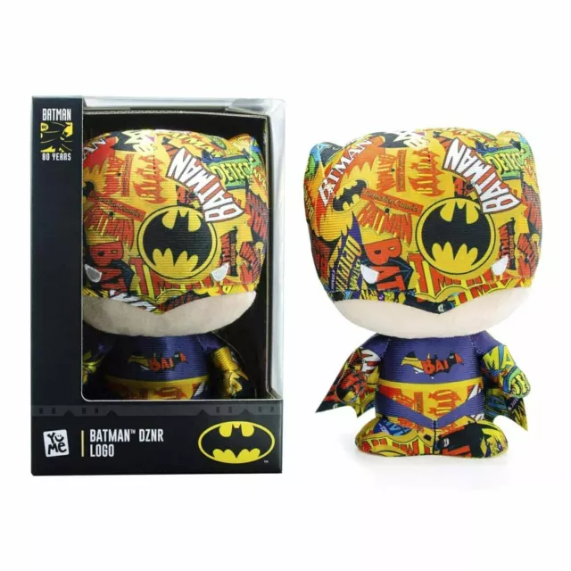 DC Comics 18cm DZNR Batman Logos Plush Chibi Collectable Toy Figure