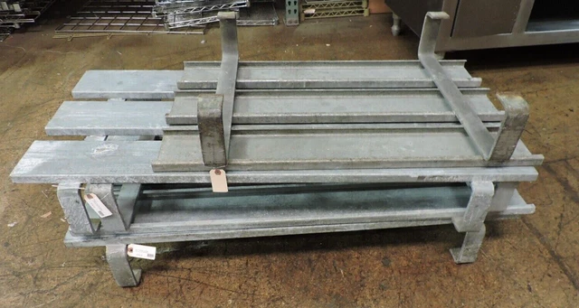 Heavy-Duty Galvanized Dunnage Rack 48"W x 24"D