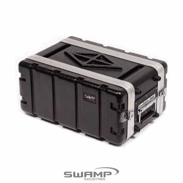 SWAMP 19 inch 4U ABS Rack Case - Half Depth