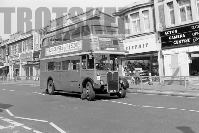 35 mm Negativ London Transport AEC Regent III Park Royal RT2953 MXX42 1973