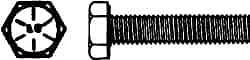 Made in North America 1-1/2 - 6 UNC, 4" Length Under Head Hex Head Cap Screw ...