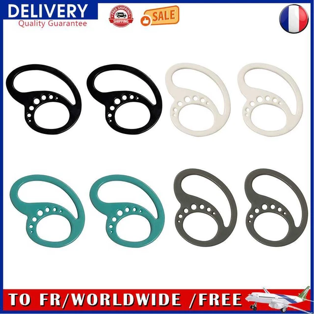 1 Pair Anti Slip Earphone Holder Silicone Bluetooth Earplugs Protective Earhooks