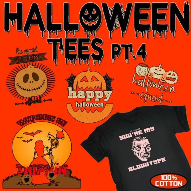 Happy Halloween Mens T shirts - Spooky October 31st Scary-Evil Designs Pt 4