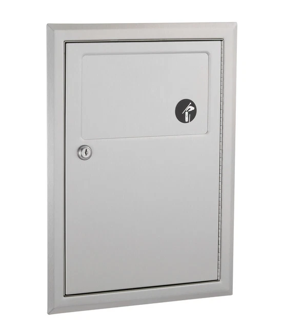 Bobrick B-353 Recessed Sanitary Napkin Disposal Unit