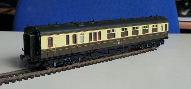 BACHMANN 34-076A GWR Collet 1st/3rd Class, GWR C/C livery, Near Mint ...