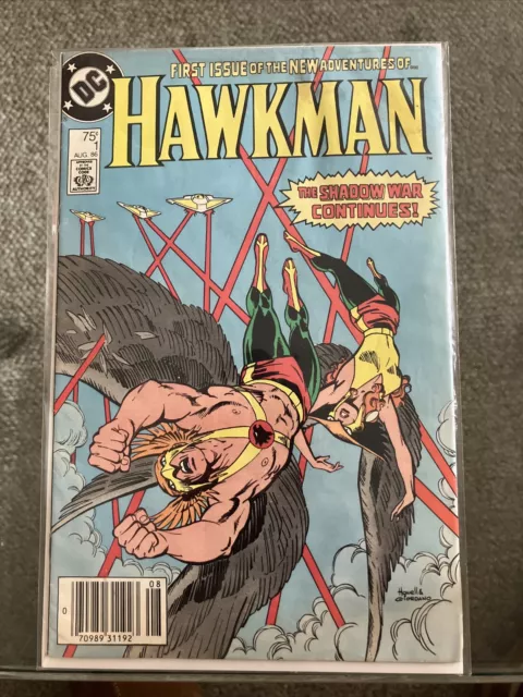 HAWKMAN #1 (1986) Shadow Thief, Hawkwoman, Coral, Don Heck, DC Comics