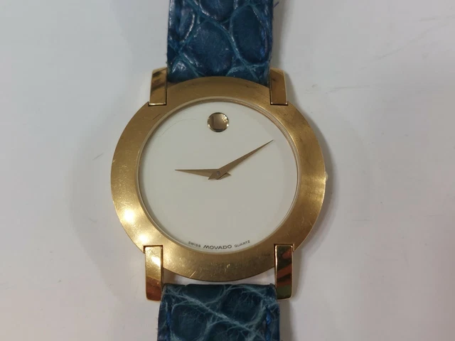 Movado Museum orologio vintage uomo o donna quartz (batteria) 34 mm