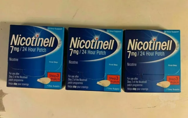 Nicotinell 7 mg Pflaster - 21 x Schritt 3 Pflaster