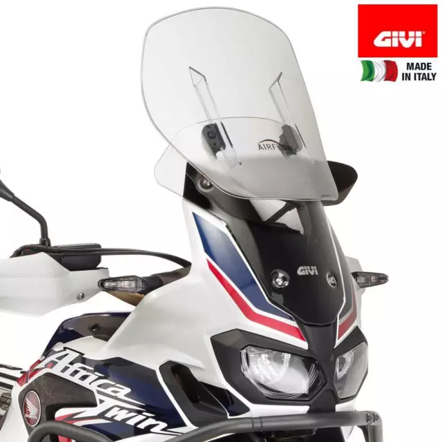 Parabrezza Givi Af1144 Pronto Al Montaggio Crf 1000 L Africa Twin Dct 2016-2019