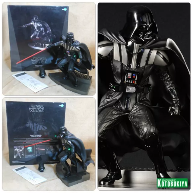 STAR WARS - Kotobukiya - ARTfx - Statue Dark VADOR - ROTJ - 1/7 - Annonce 2